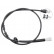 Cable del velocímetro K43153 ABS