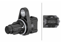 Sensor del árbol de levas 6PU 358 380-181 Hella