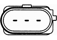 Sensor del cigüeñal 6PU 009 146-381 Hella