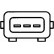 Sensor del cigüeñal 6PU 009 163-131 Hella