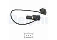 Sensor del cigüeñal SS11255 Delphi