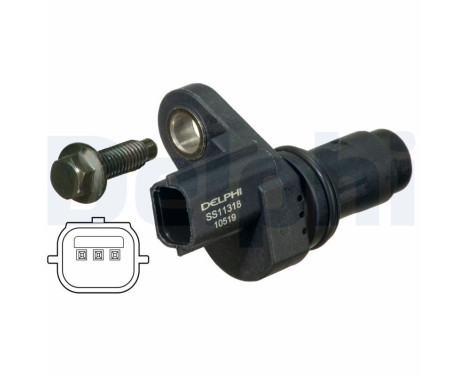 Sensor del cigüeñal SS11318 Delphi