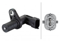 Sensor del cigüeñal 6PU 013 122-851 Hella