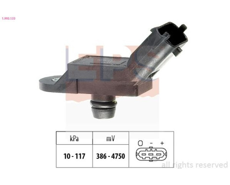 Sensor de presión de aire, controlador de altura 1993133 EPS Facet
