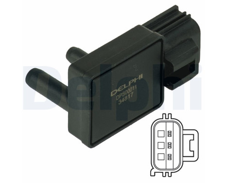Sensor de presión de gases de escape