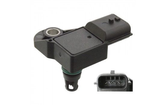 Sensor de presión de refuerzo 103981 FEBI