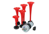 Air horn 'La Cucaracha' 5-tone 12 Volt