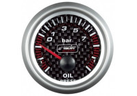 Simoni Racing Analog Instrument - oil pressure - 52mm - Carbon