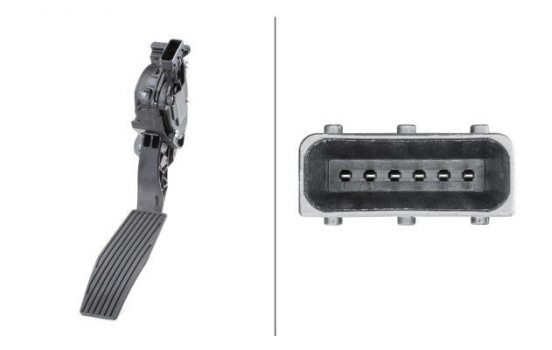 Sensor, accelerator pedal position