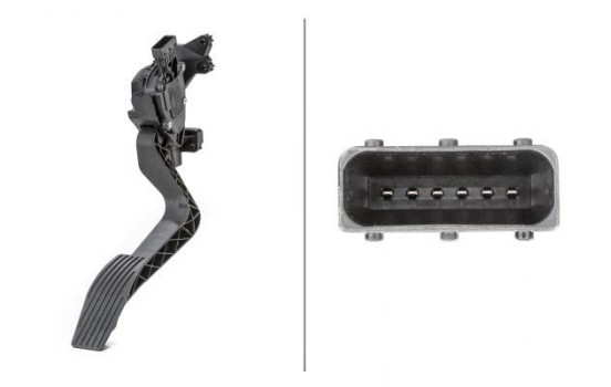 Sensor, accelerator pedal position