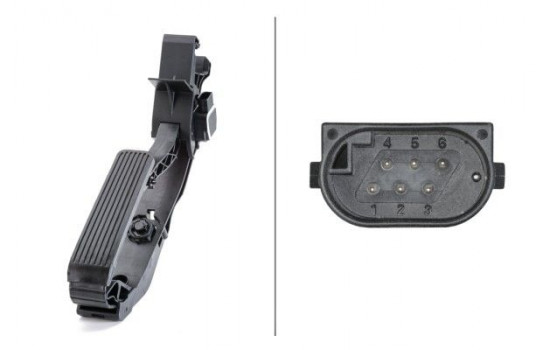 Sensor, accelerator pedal position