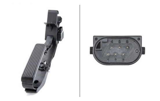 Sensor, accelerator pedal position