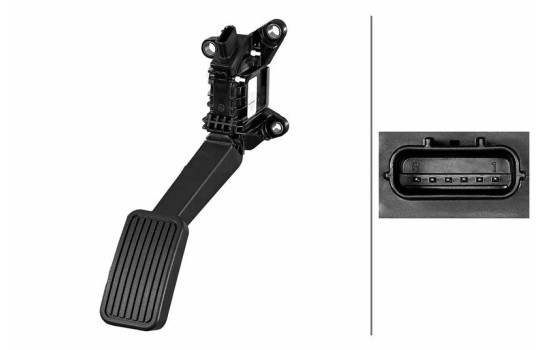 Sensor, accelerator pedal position