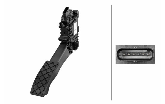 Sensor, accelerator pedal position