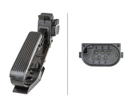 Sensor, accelerator pedal position