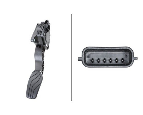 Sensor, accelerator pedal position