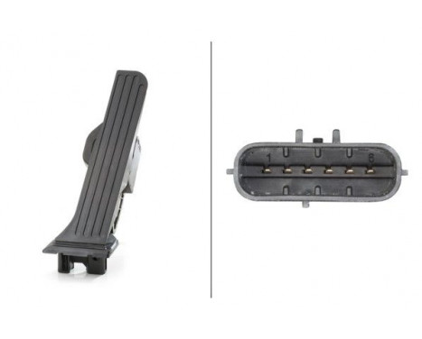 Sensor, accelerator pedal position