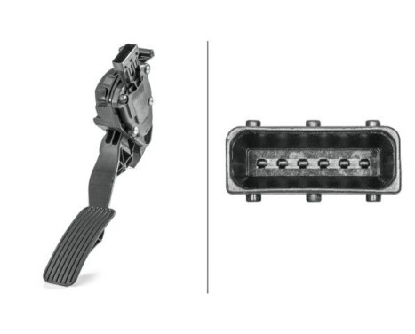 Sensor, accelerator pedal position