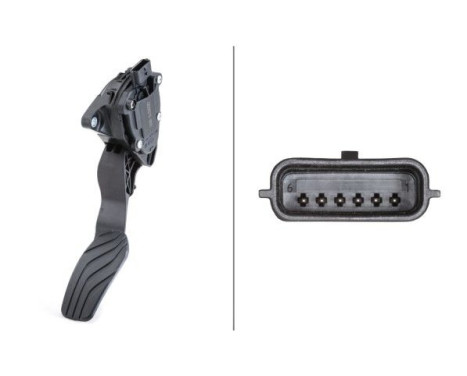 Sensor, accelerator pedal position