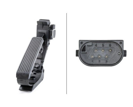 Sensor, accelerator pedal position