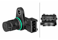 Camshaft sensor 6PU 358 380-191 Hella