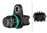 Camshaft sensor 6PU 358 380-371 Hella