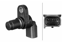 Camshaft sensor 6PU 358 380-681 Hella