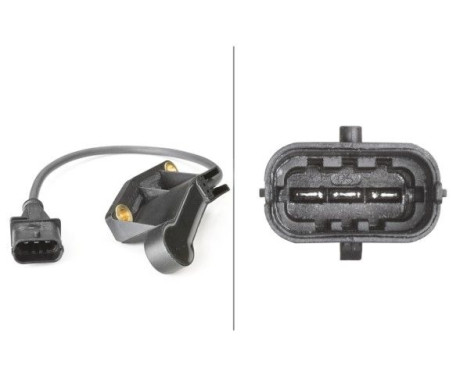 Sensor, camshaft position 6PU 009 121-041 Hella