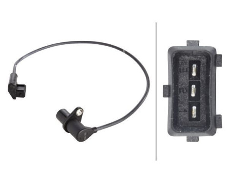 Sensor, camshaft position 6PU 009 121-281 Hella
