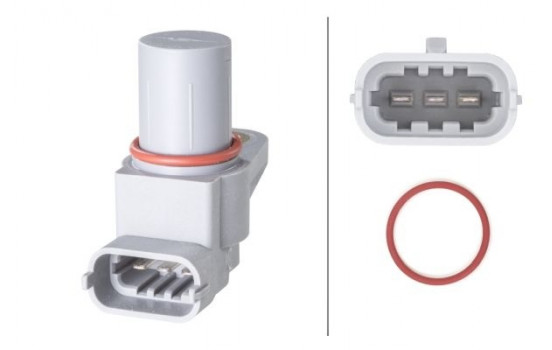 Sensor, camshaft position 6PU 009 121-711 Hella