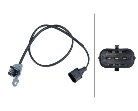 Sensor, camshaft position 6PU 009 121-821 Hella