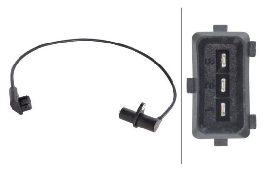 Sensor, camshaft position 6PU 012 681-001 Hella