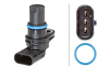 Sensor, camshaft position 6PU 013 122-191 Hella