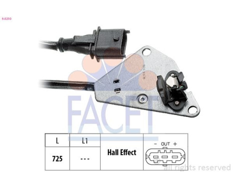 Sensor, camshaft position Made in Italy - OE Equivalent