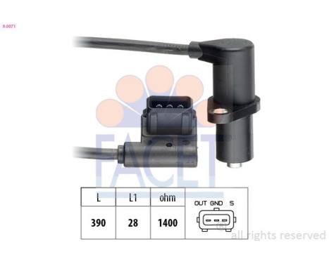 Sensor, camshaft position Made in Italy - OE Equivalent