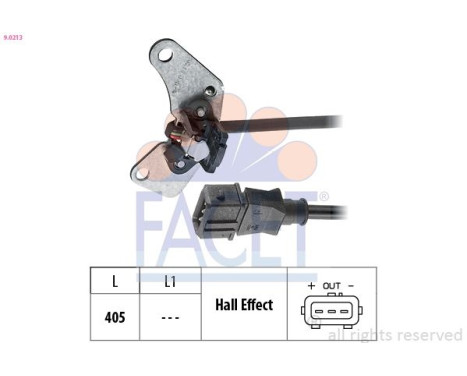 Sensor, camshaft position Made in Italy - OE Equivalent