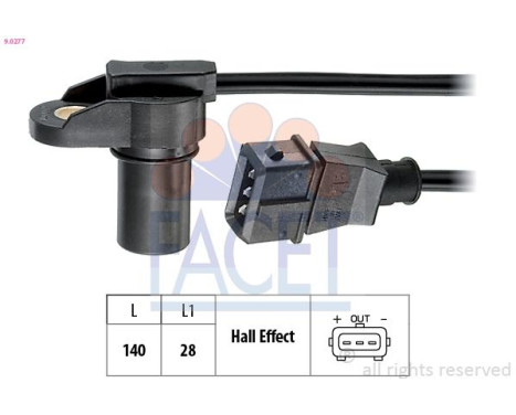 Sensor, camshaft position Made in Italy - OE Equivalent