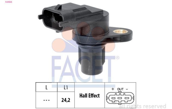 Sensor, camshaft position Made in Italy - OE Equivalent