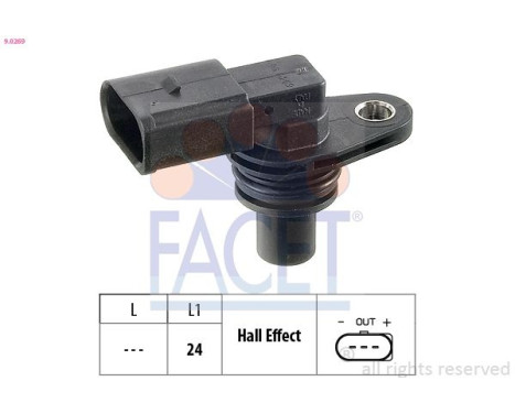 Sensor, camshaft position Made in Italy - OE Equivalent