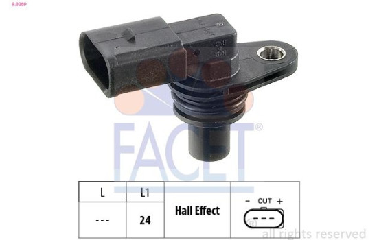 Sensor, camshaft position Made in Italy - OE Equivalent