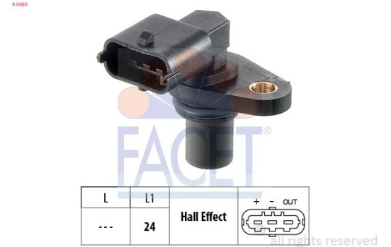 Sensor, camshaft position Made in Italy - OE Equivalent