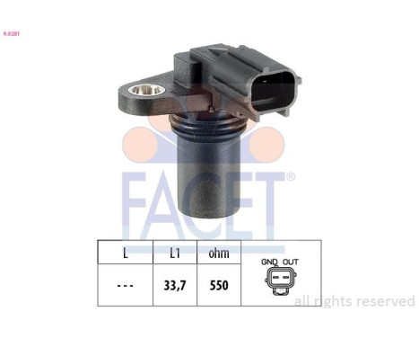 Sensor, camshaft position Made in Italy - OE Equivalent