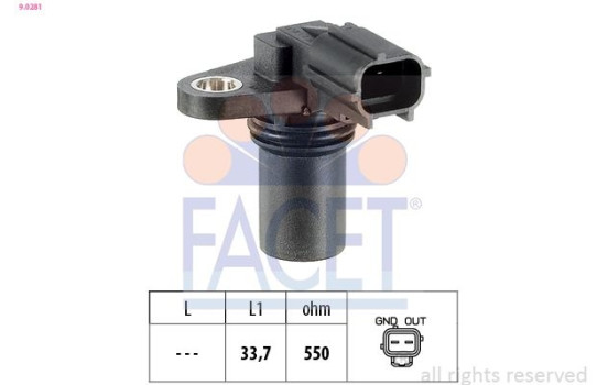 Sensor, camshaft position Made in Italy - OE Equivalent