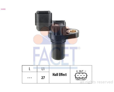 Sensor, camshaft position Made in Italy - OE Equivalent