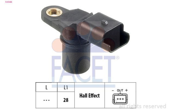 Sensor, camshaft position Made in Italy - OE Equivalent