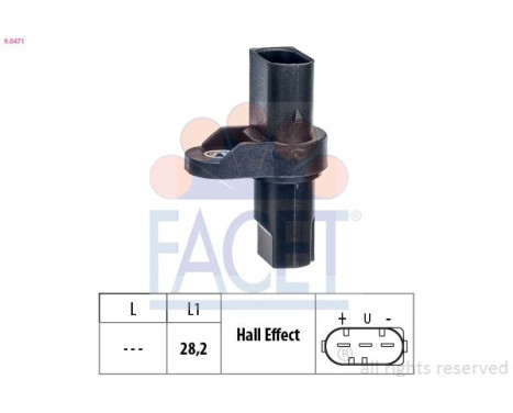 Sensor, camshaft position Made in Italy - OE Equivalent