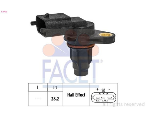 Sensor, camshaft position Made in Italy - OE Equivalent