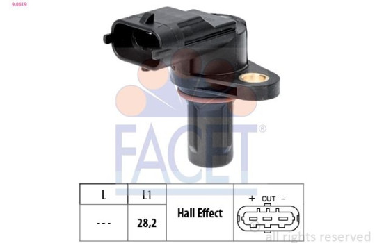 Sensor, camshaft position Made in Italy - OE Equivalent