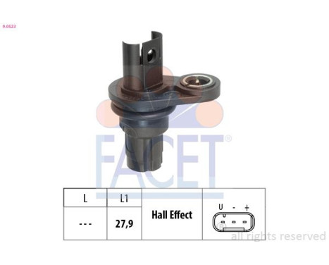 Sensor, camshaft position Made in Italy - OE Equivalent