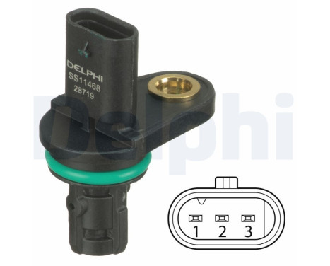 Sensor, camshaft position SS11468 Delphi